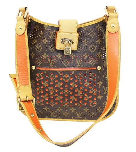 louis vuitton orange monogram bag|Louis Vuitton totes monogram.